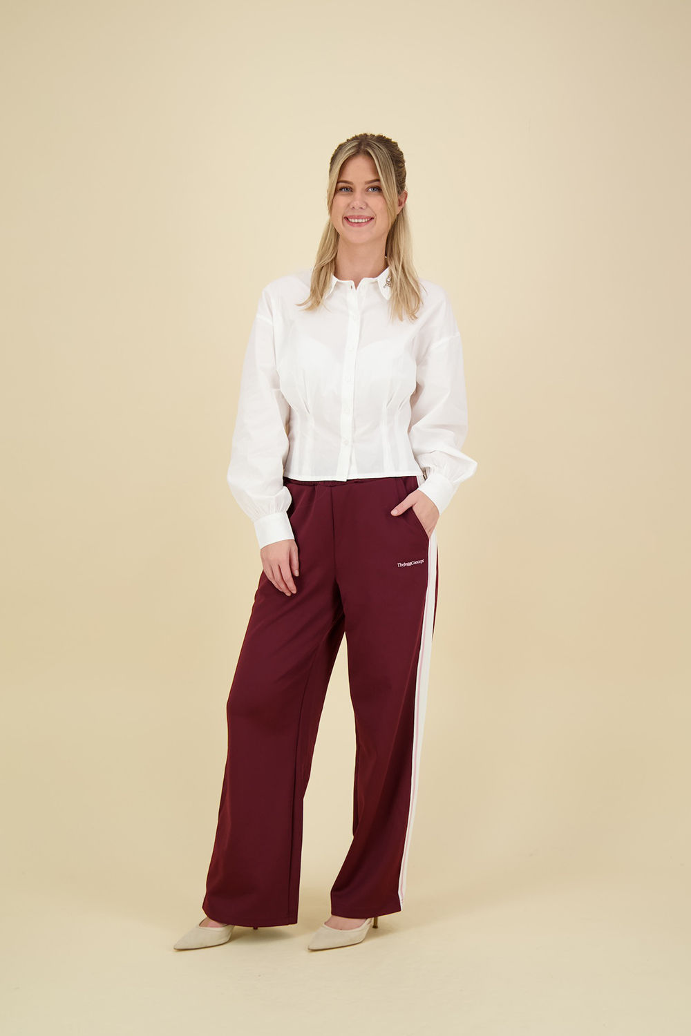 Ichi Blouse Wit Ichi Blouse Wit