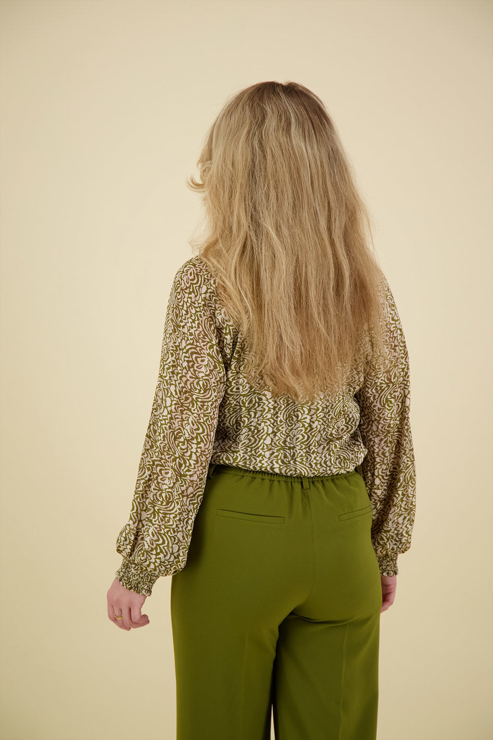 Esqualo Blouse Groen Esqualo Blouse Groen