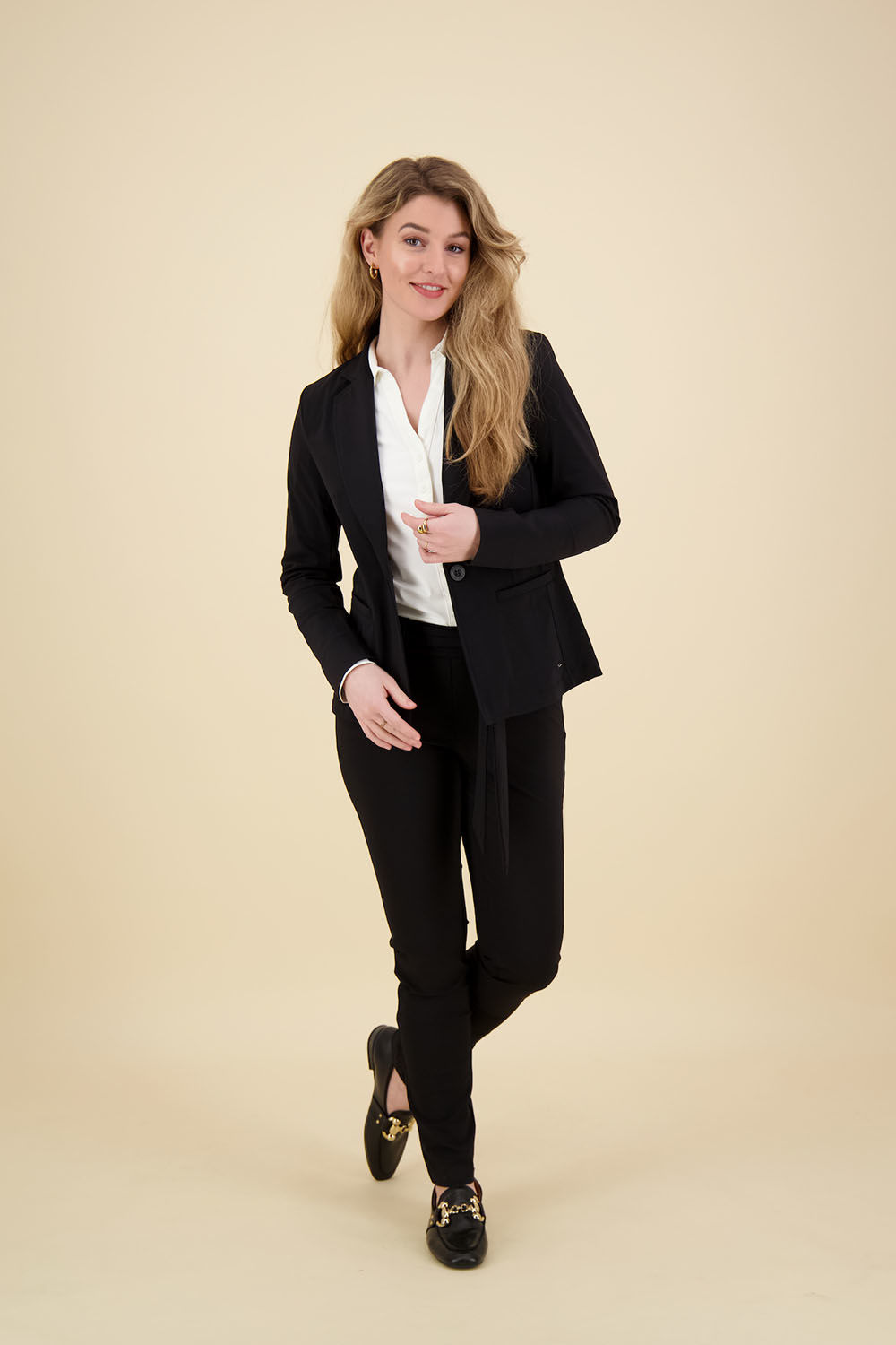 Lady Day Blouse Suzy Gebroken Wit  Lady Day Blouse Suzy Gebroken Wit