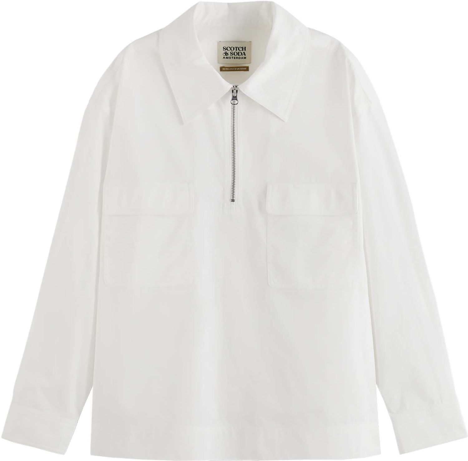 Scotch & Soda Blouse Utility Wit Scotch & Soda Blouse Utility Wit
