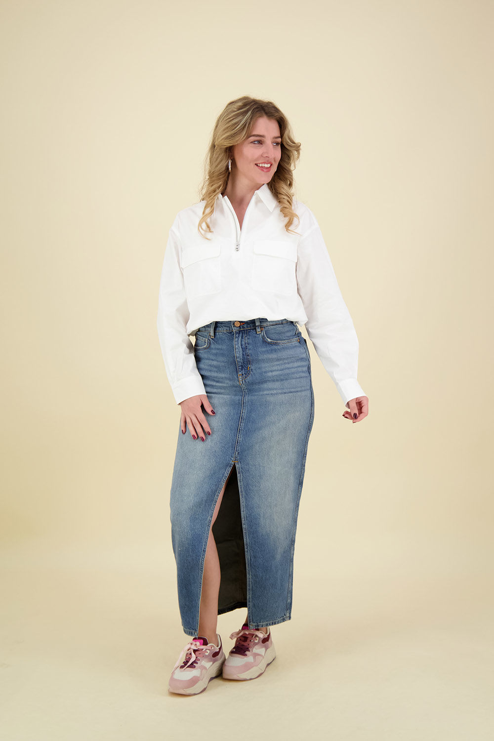 Scotch & Soda Blouse Utility Wit Scotch & Soda Blouse Utility Wit