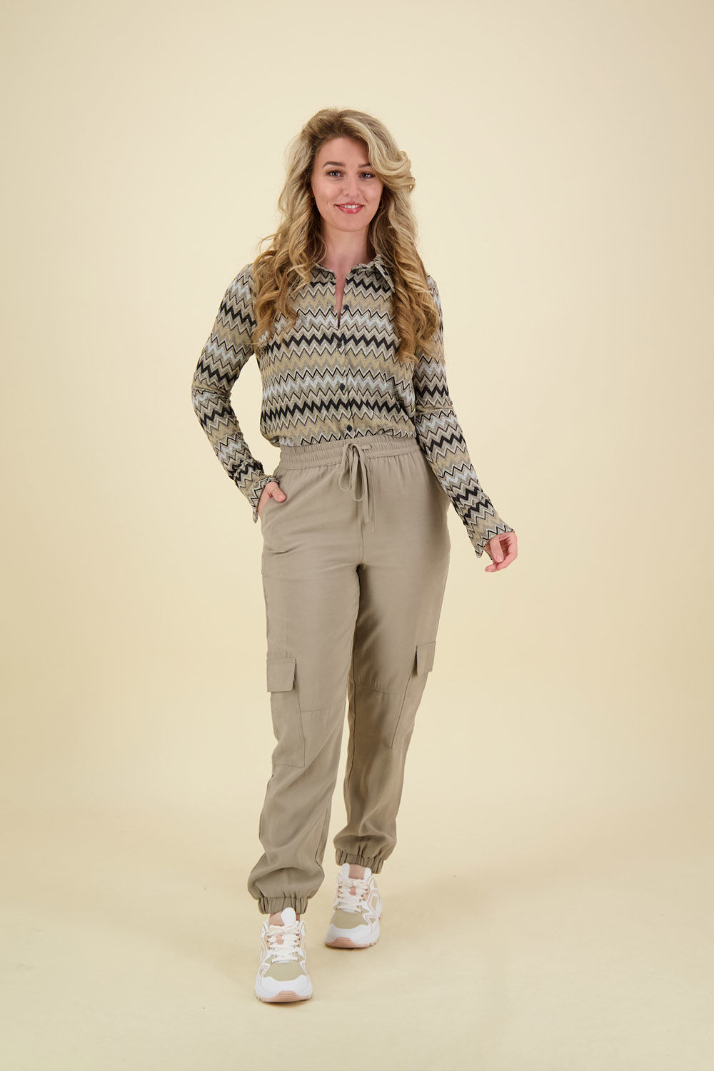 Geisha Blouse Bruin Geisha Blouse Bruin