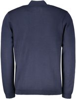 blue industry cardigan Blauw