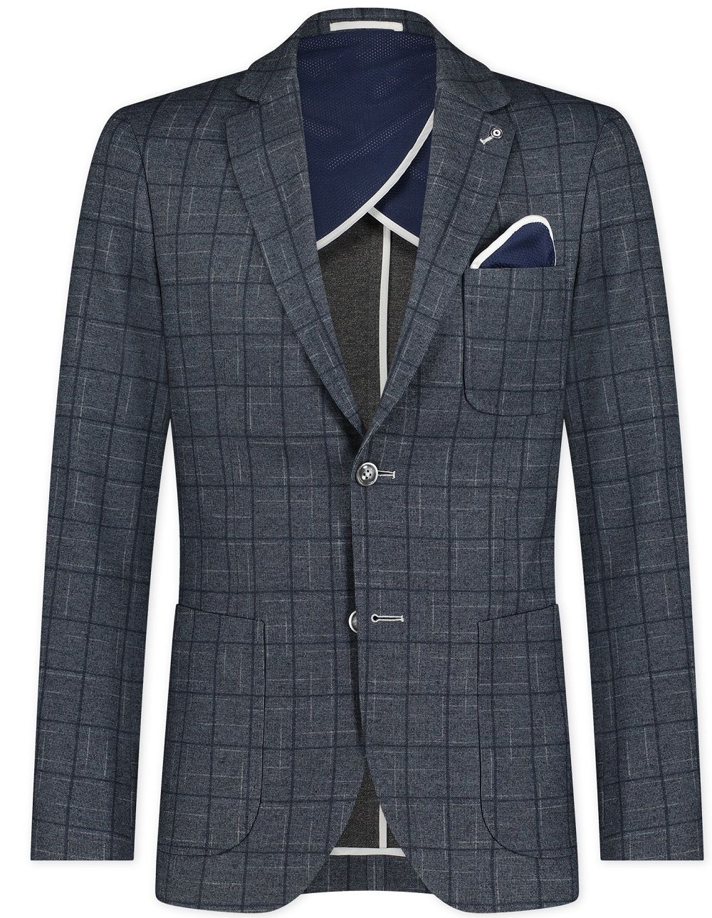 Blue Industry Blazer Donkerblauw  Blue Industry Blazer Donkerblauw