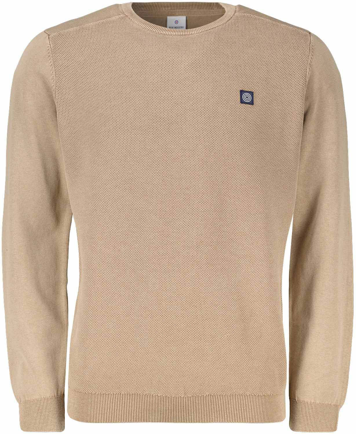 Blue Industry Trui Bruin Blue Industry Trui Bruin