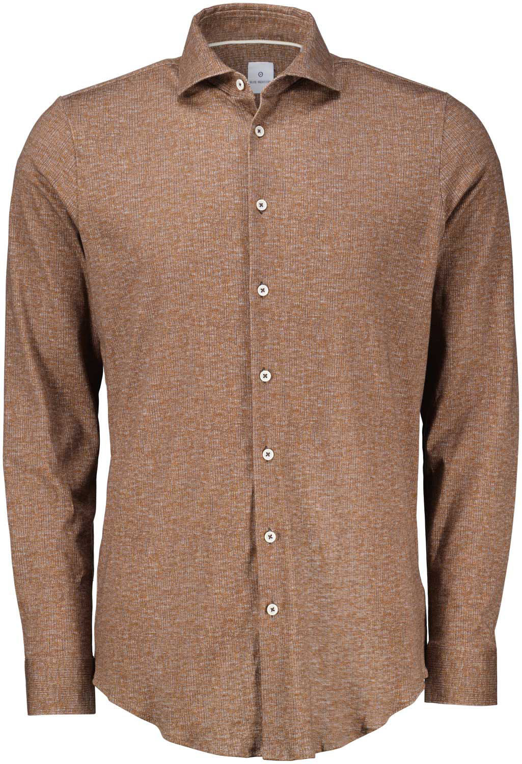 Blue Industry Overhemd Slim Fit Bruin Blue Industry Overhemd Slim Fit Bruin
