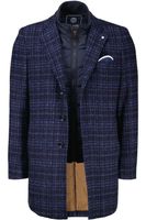 Blue Industry coat Blauw