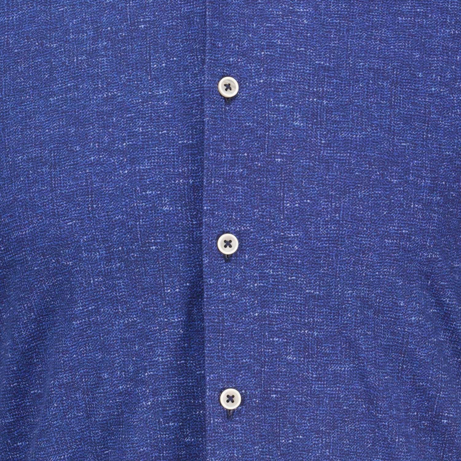 Blue Industry Overhemd Donkerblauw