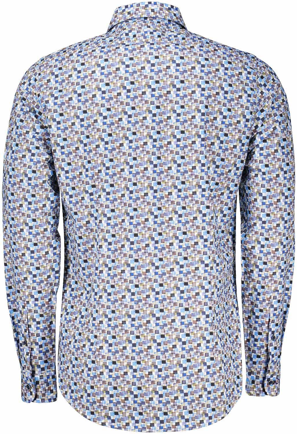 Blue Industry Overhemd Blauw Blue Industry Overhemd Blauw
