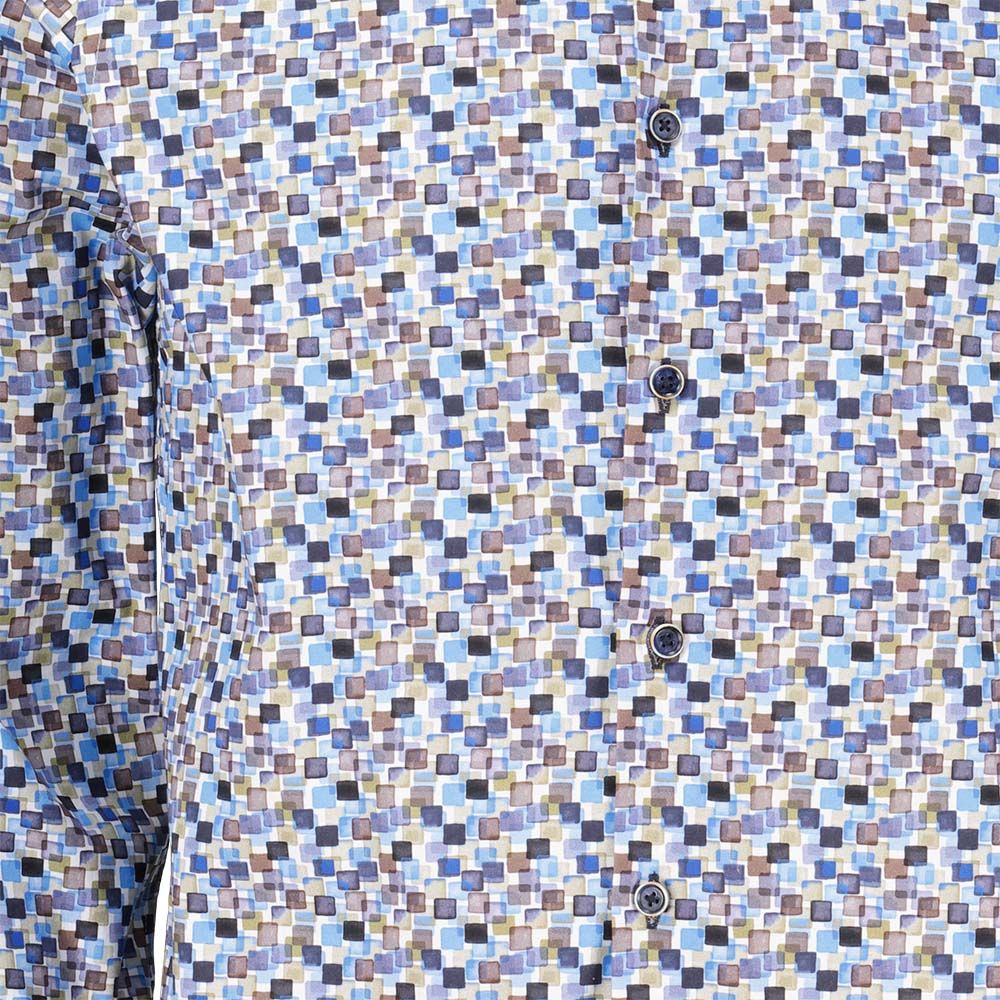 Blue Industry Overhemd Blauw Blue Industry Overhemd Blauw