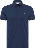 blue industry polo Blauw