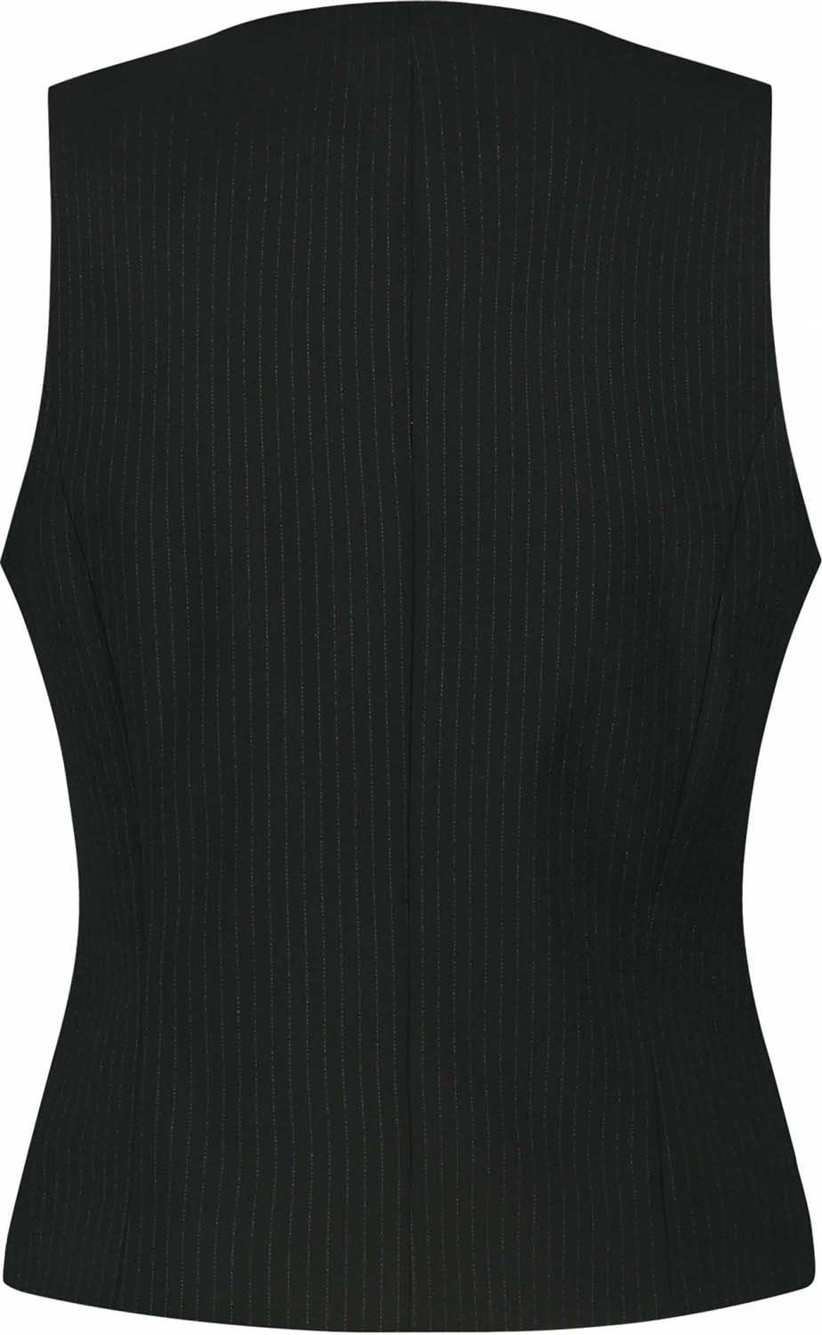 Label Dot Gilet Irma Zwart Label Dot Gilet Irma Zwart