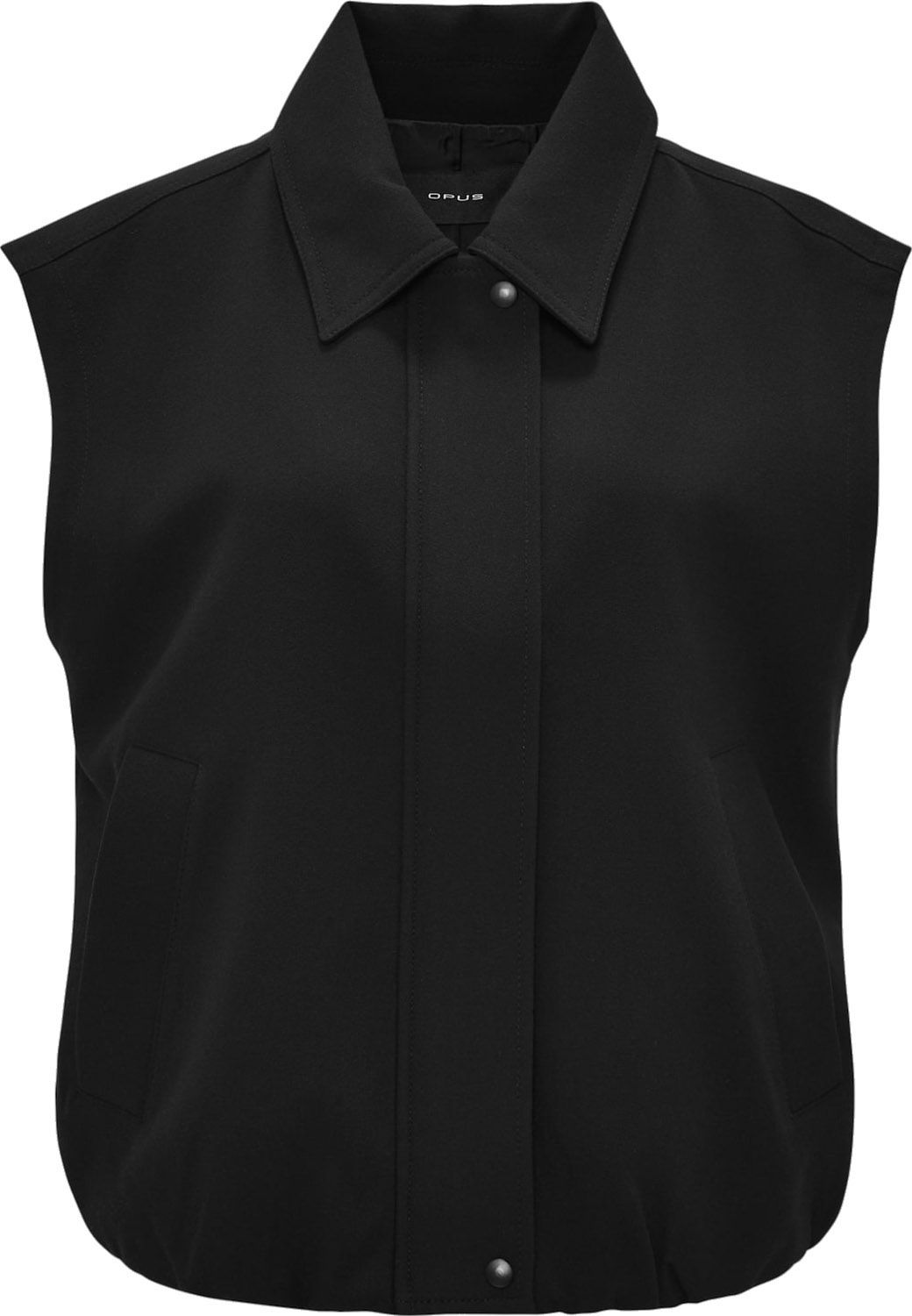 Opus Bomber Vest Wandri Oversize Zwart Opus Bomber Vest Wandri Oversize Zwart