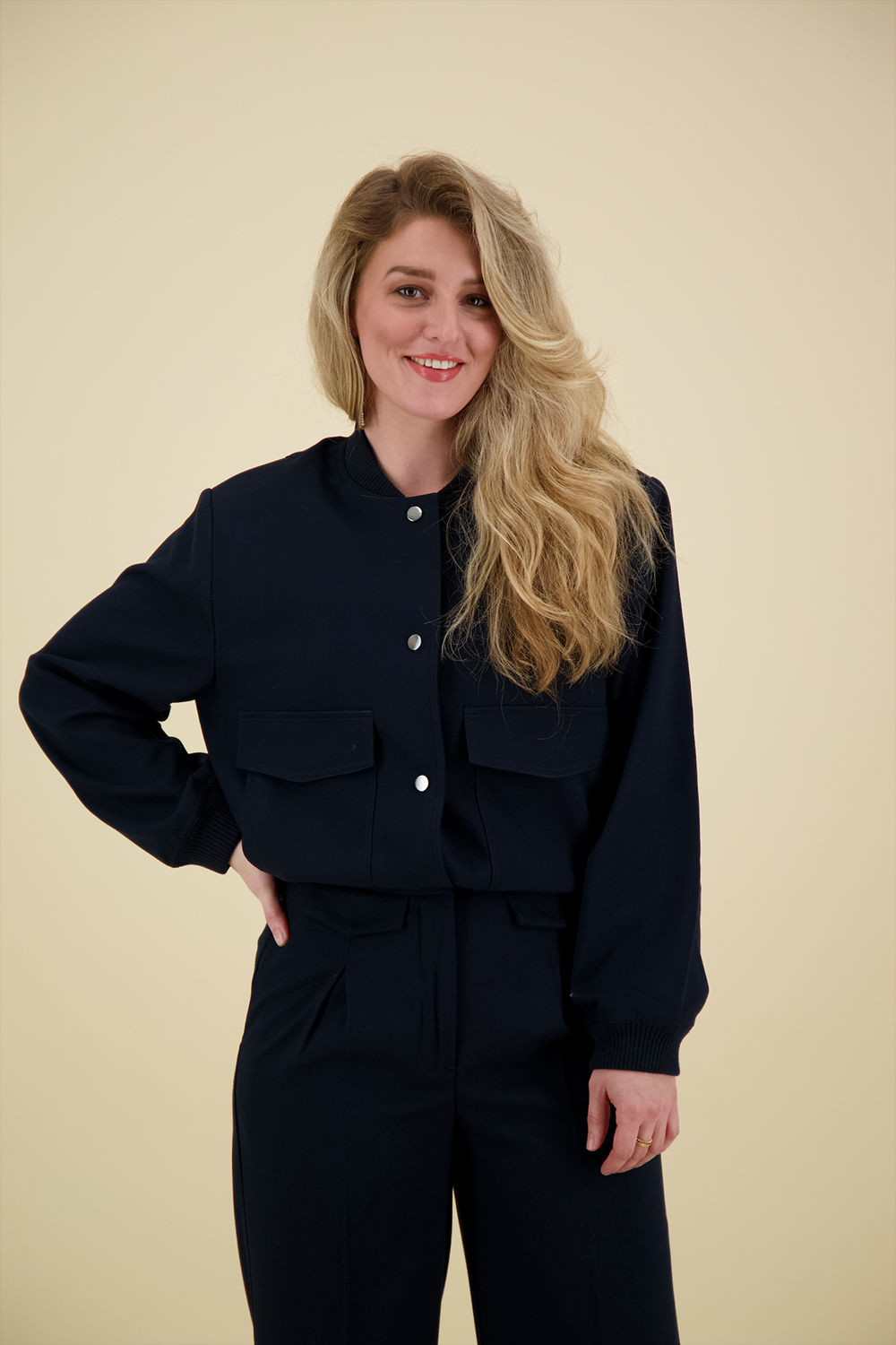 Copenhagen Muse Bomberjas Tailor Blauw Copenhagen Muse Bomberjas Tailor Blauw