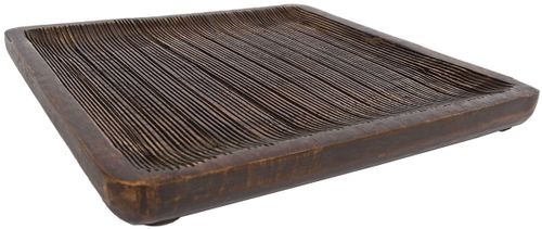 Bomont Collection Onderbord 'Jelle' S oud bruin hout 28x28x3cm Bruin