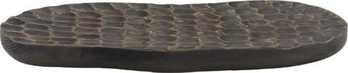 Bomont Collection Tray paulownia wood 38x18x3.5cm Zwart