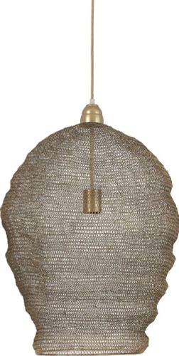 Bomont Collection hanglamp NIKKI gaas 45x60cm antique bronze Bruin