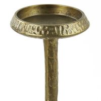 Kandelaar DAWUD 8x36cm antiek brons Geel