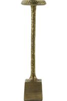 Kandelaar DAWUD 8x45cm antiek brons Geel