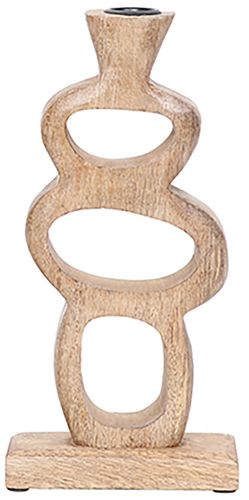 Bomont Collection Candle Holder 25cm Natural Bruin