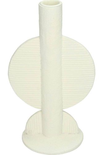 Bomont Collection Candle stick polyresin ivory 12.3x9.7x22.2cm Wit