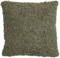 Kussen HUMADA 45x45cm boucle groen Groen