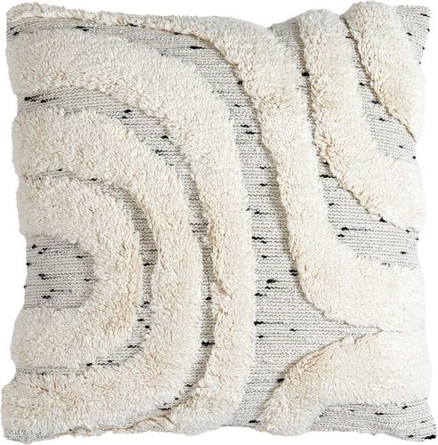 Bomont Collection Cushion SAKALA 45x45cm cream Wit