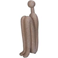Ornament Human Polyresin Beige 10.3x5.5x26.5cm Beige