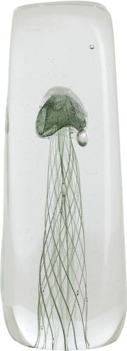 Bomont Collection Ornament JELLYFISH 6x6x18,5cm glas donker groen Groen