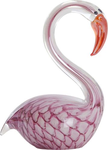 Bomont Collection Ornament 12x7x17 cm SWAN glas roze Roze