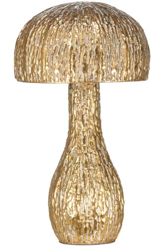 Bomont Collection Paddestoel Koray S goud L29,5B29,5H51,5cm Geel