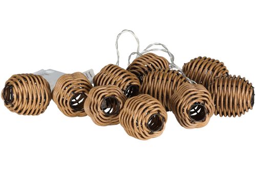 Bomont Collection LED deco string lights steady buiten Bruin