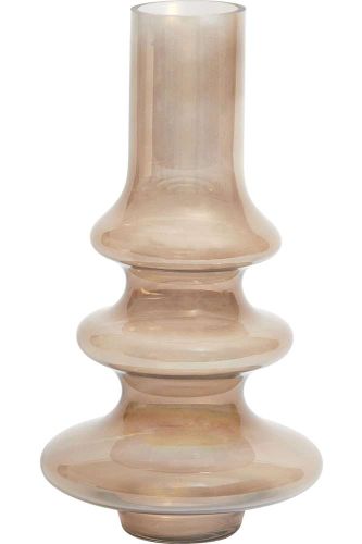 Bomont Collection Vase NIANA 21,5x40,5cm glass oil grey Bruin
