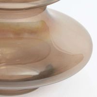 Vase NIANA 21,5x40,5cm glass oil grey Bruin