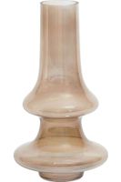 Vase NIANA 18,5x35,5cm glass oil grey Bruin