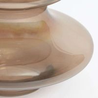 Vase NIANA 18,5x35,5cm glass oil grey Bruin