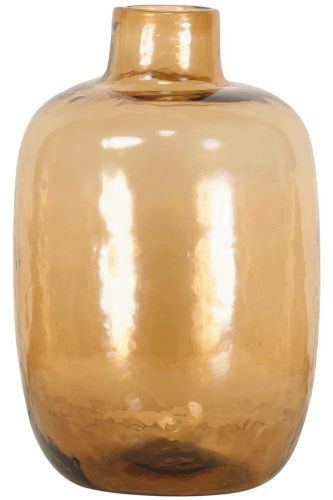 Bomont Collection Vaas DAKAR 12x18.5cm glas geel Geel