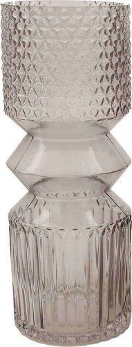 Bomont Collection Vase glas 12x30cm 2ass Beige