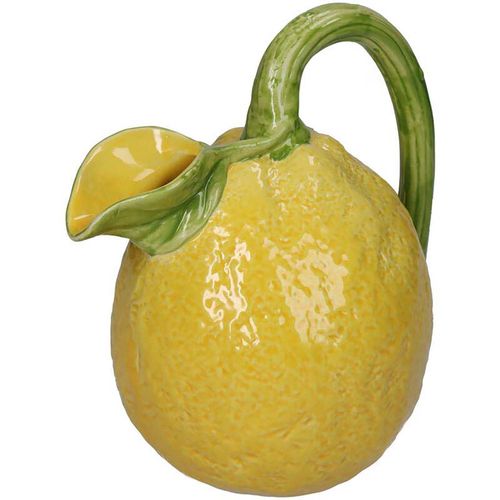 Bomont Collection Vase Lemon Fine Earthenware Yellow 17.5x13.5x19.5c Geel