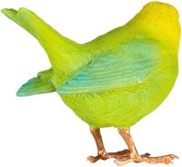 Bird Kiki & Coco 2ass, polyresin, 15x6x11cm Geel