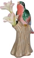 Vase Bird Dolomite multi 9x6.7x20cm Multi