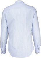 BMT 4S21082-1 linen/cotton overhemd glx Blauw