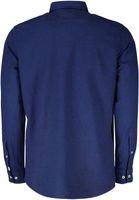 EU avenue linen/cotton overhemd Blauw