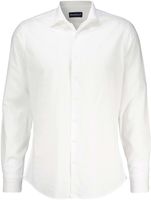 BMT 4S21029-1 linen/cotton overhemd glx Wit