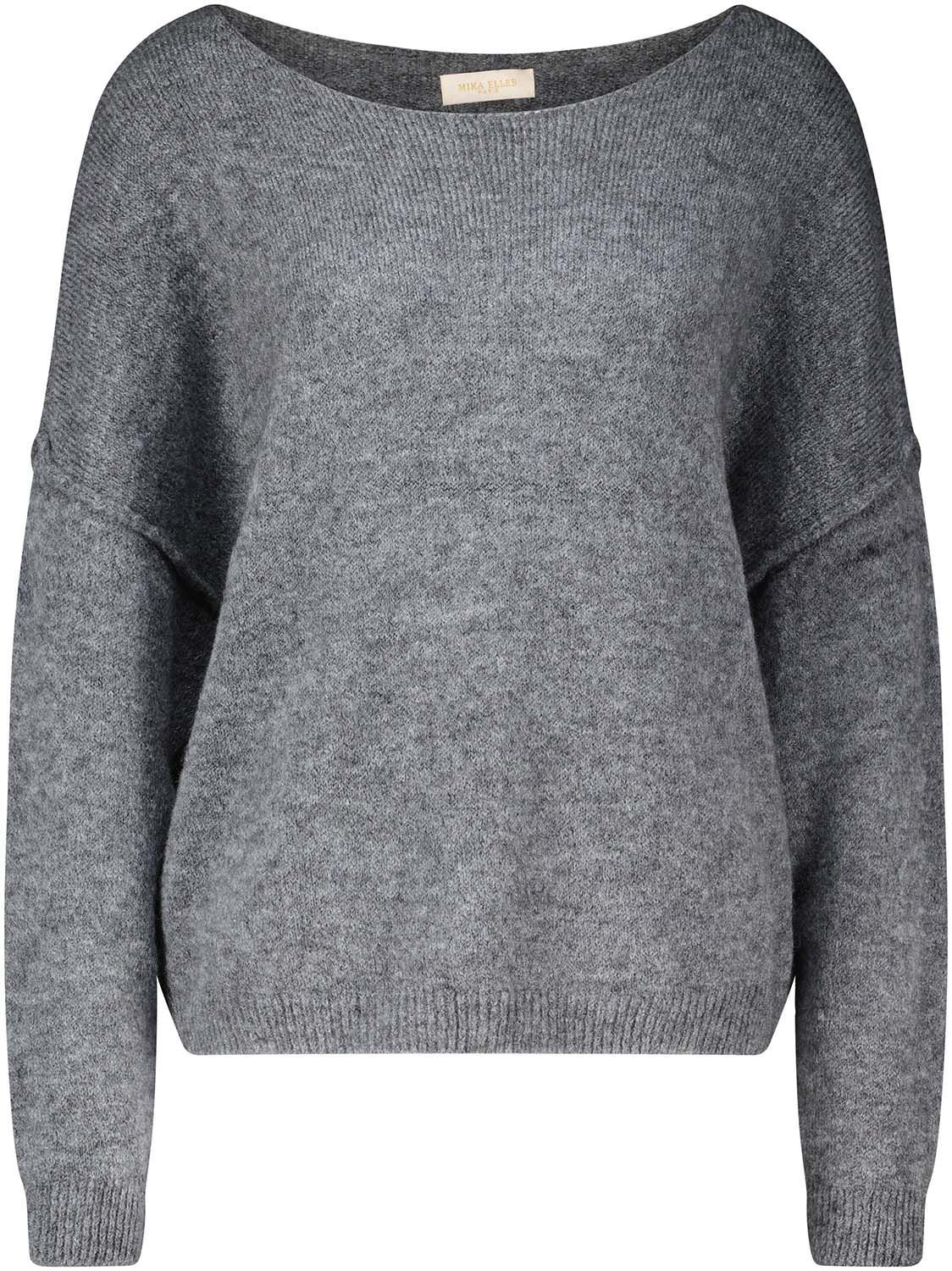 Bomont Pullover Mik Mohair Grijs