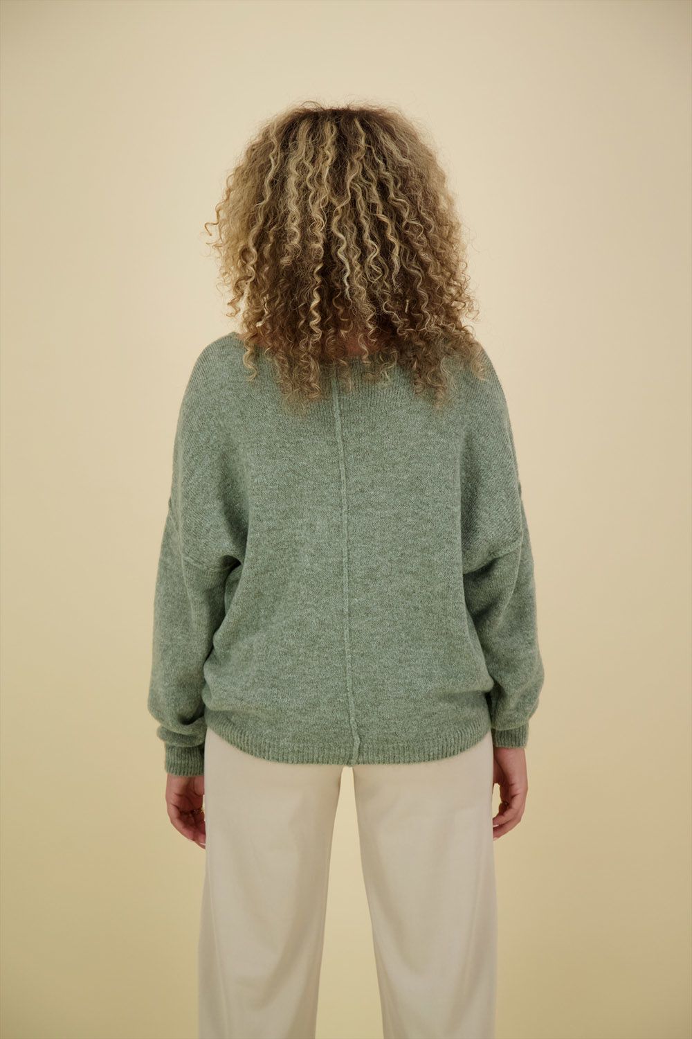 Bomont Pullover Mik Mohair Groen