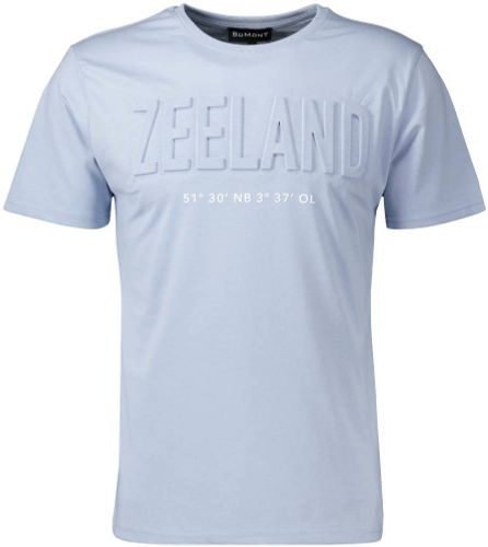 Bomont Zeeland unisex t'shirt Blauw