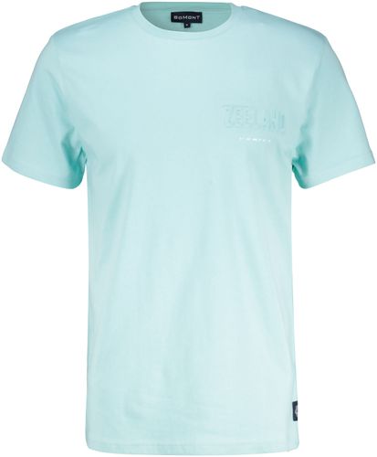 Bomont Adult embossed t-shirt Zeeland klein logo Groen