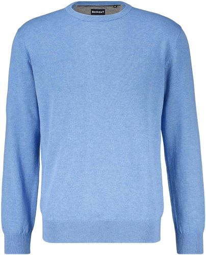 Bomont VW R-neck pullover Blauw