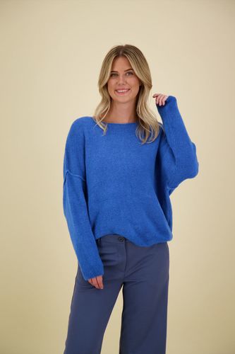 Bomont Pullover Mik Mohair Blauw